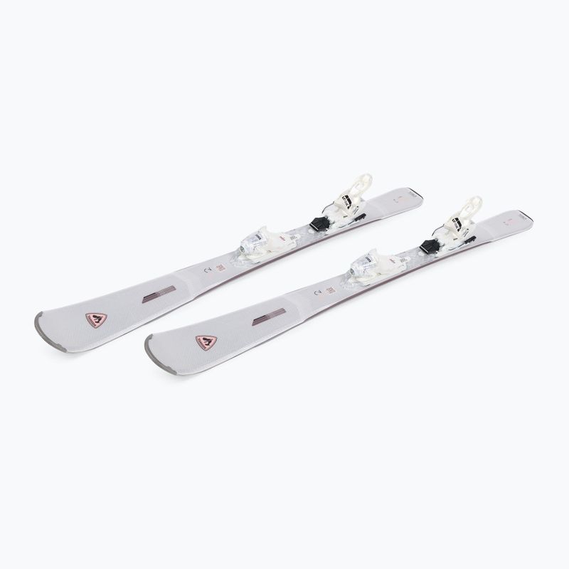 Narty zjazdowe damskie Rossignol Nova 2 + wiązania XP10 white 4