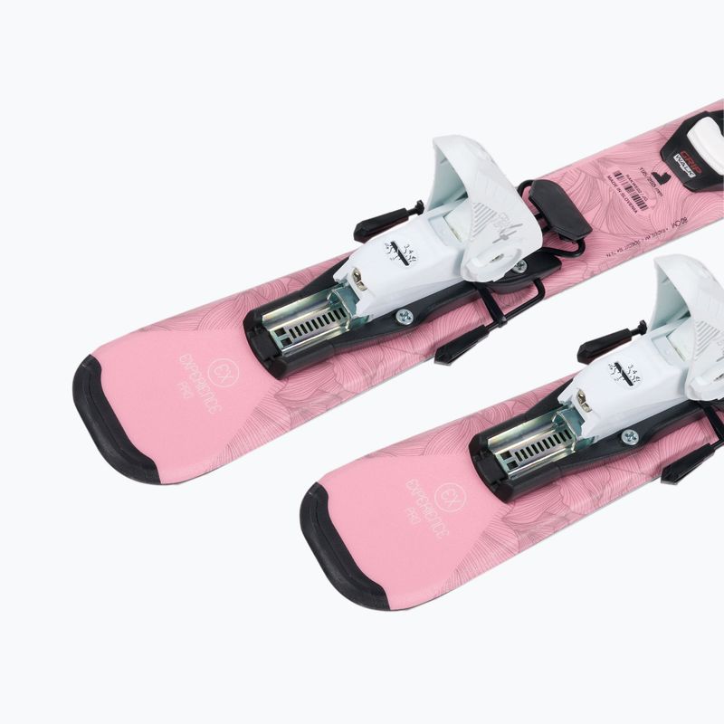 Narty zjazdowe dziecięce Rossignol Experience 80 W Pro + wiązania Kid4 pink 9