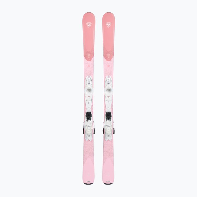 Narty zjazdowe dziecięce Rossignol Experience W Pro + wiązania XP7 pink