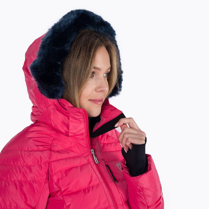 Kurtka narciarska damska Rossignol W Rapide Pearly paradise pink 4