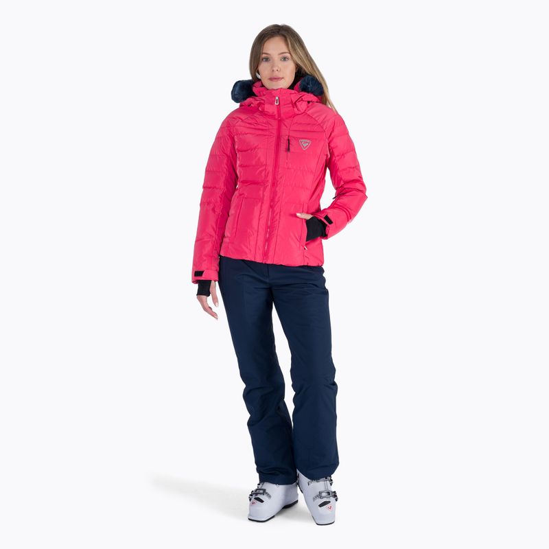 Kurtka narciarska damska Rossignol W Rapide Pearly paradise pink 9