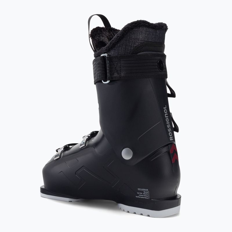 Buty narciarskie damskie Rossignol Pure Comfort 60 W 2022 soft black 2