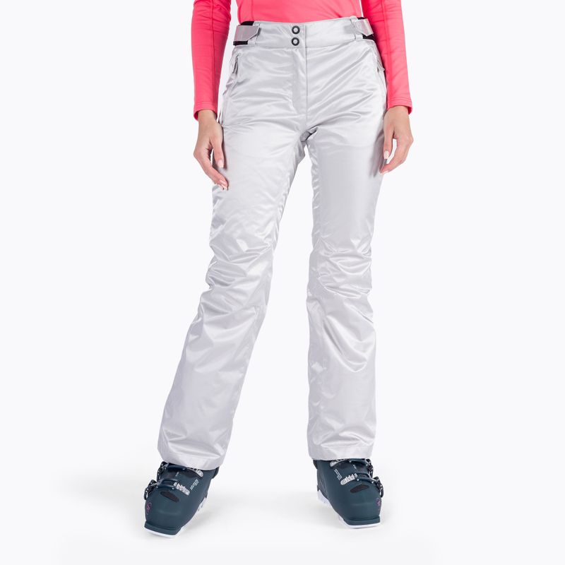 Spodnie narciarskie damskie Rossignol Ski Metallic silver
