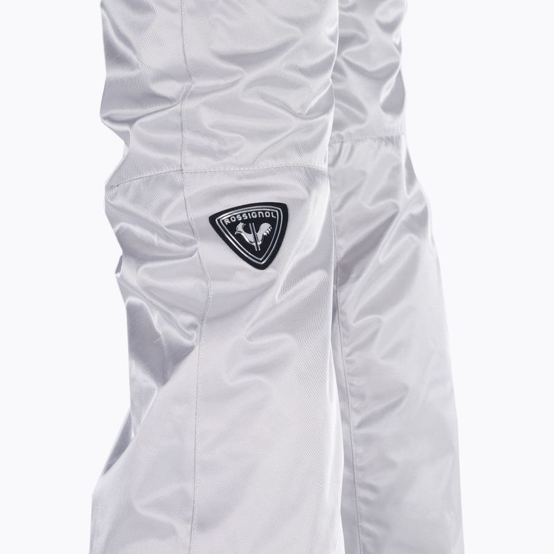 Spodnie narciarskie damskie Rossignol Ski Metallic silver 4