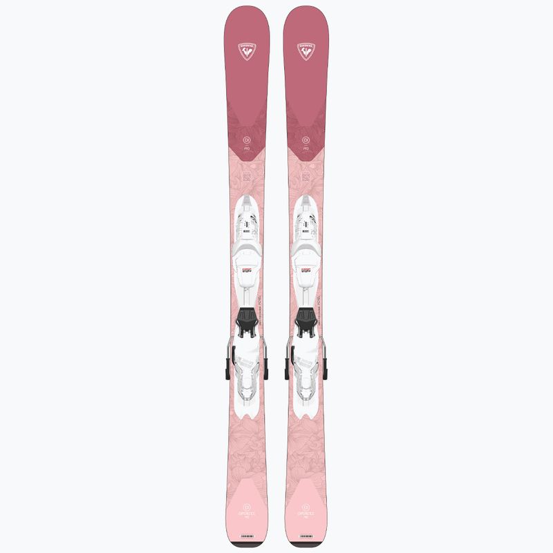 Narty zjazdowe dziecięce Rossignol Experience W Pro + wiązania XP7 pink 10