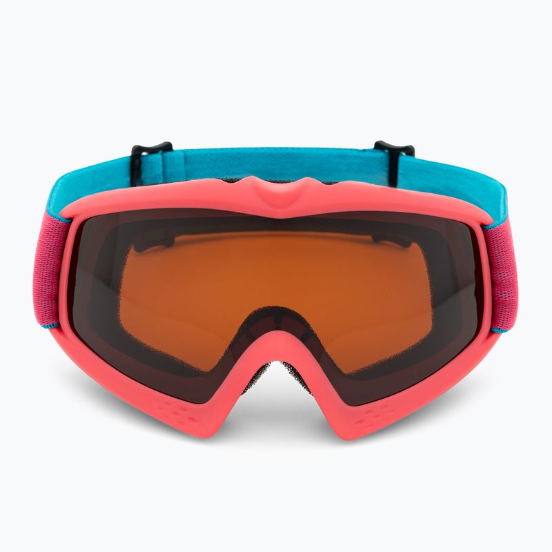 Gogle narciarskie dziecięce Rossignol Raffish S Jr pink/orange 2