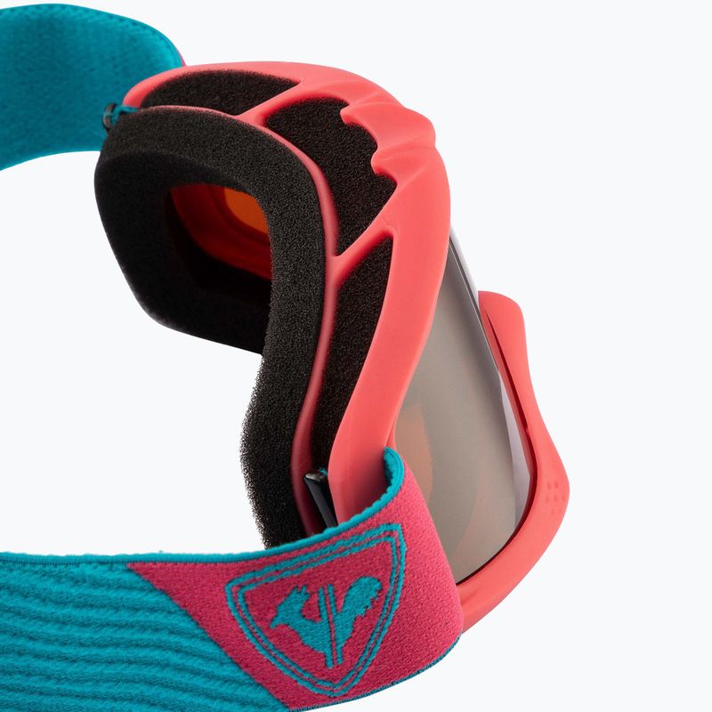 Gogle narciarskie dziecięce Rossignol Raffish S Jr pink/orange 7