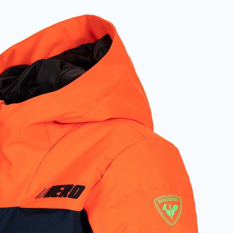 Kurtka narciarska dziecięca Rossignol Boy Polydown Hero dark navy 4