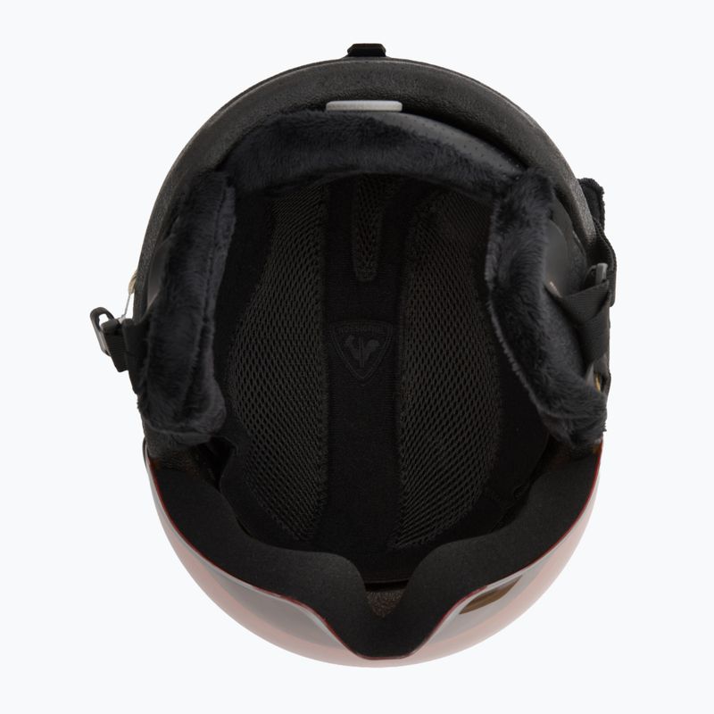 Kask narciarski Rossignol Fit Visor Impacts black/orange/silver 5