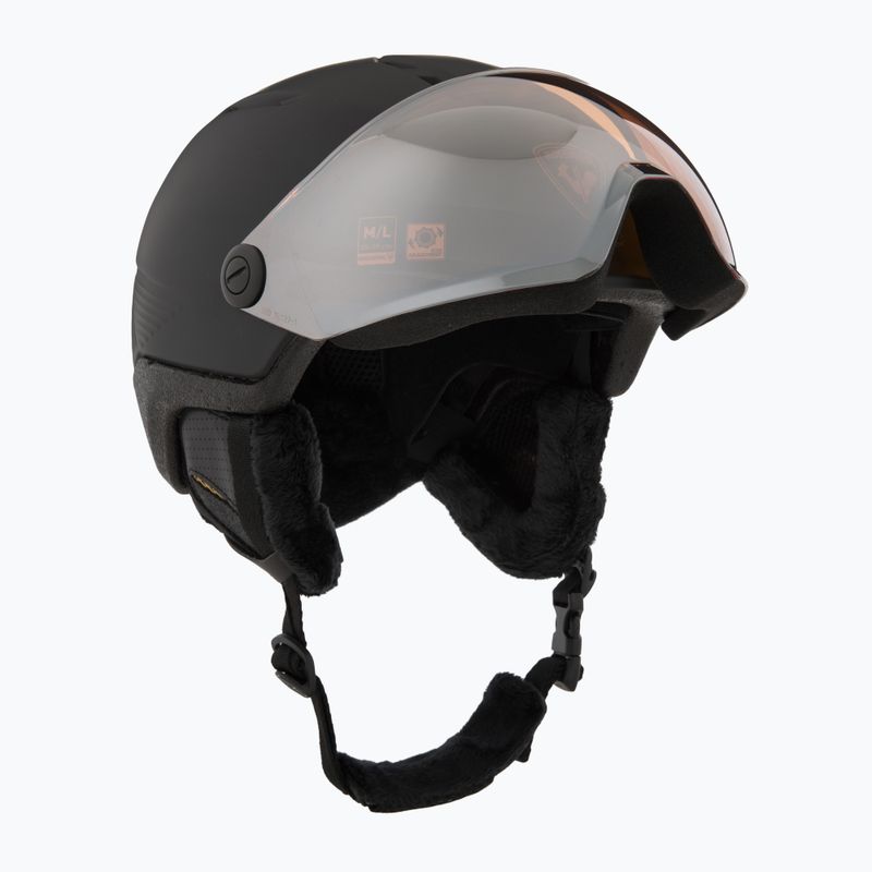 Kask narciarski Rossignol Fit Visor Impacts black/orange/silver 9
