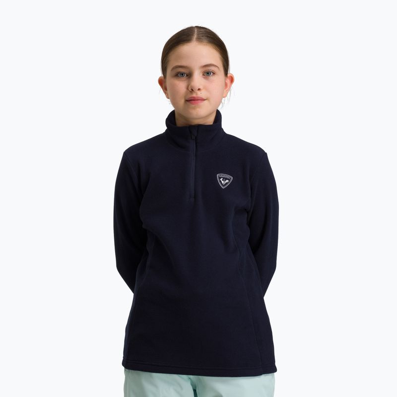 Bluza polarowa dziecięca Rossignol Girl Fleece eclipse