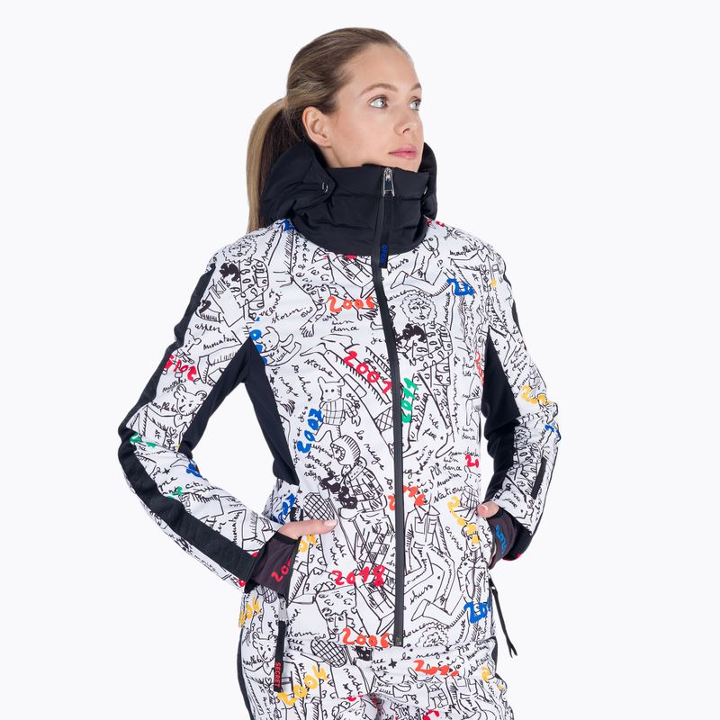 Kurtka narciarska damska Rossignol Eco-Logic Ski white