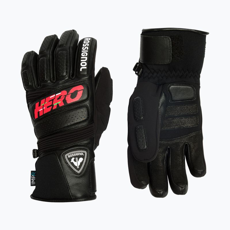 Rękawice narciarskie męskie Rossignol Wc Expert Lth Impr G black 8