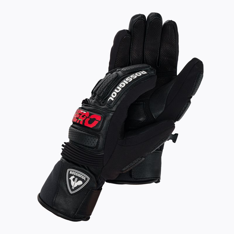 Rękawice narciarskie męskie Rossignol Wc Expert Lth Impr G black