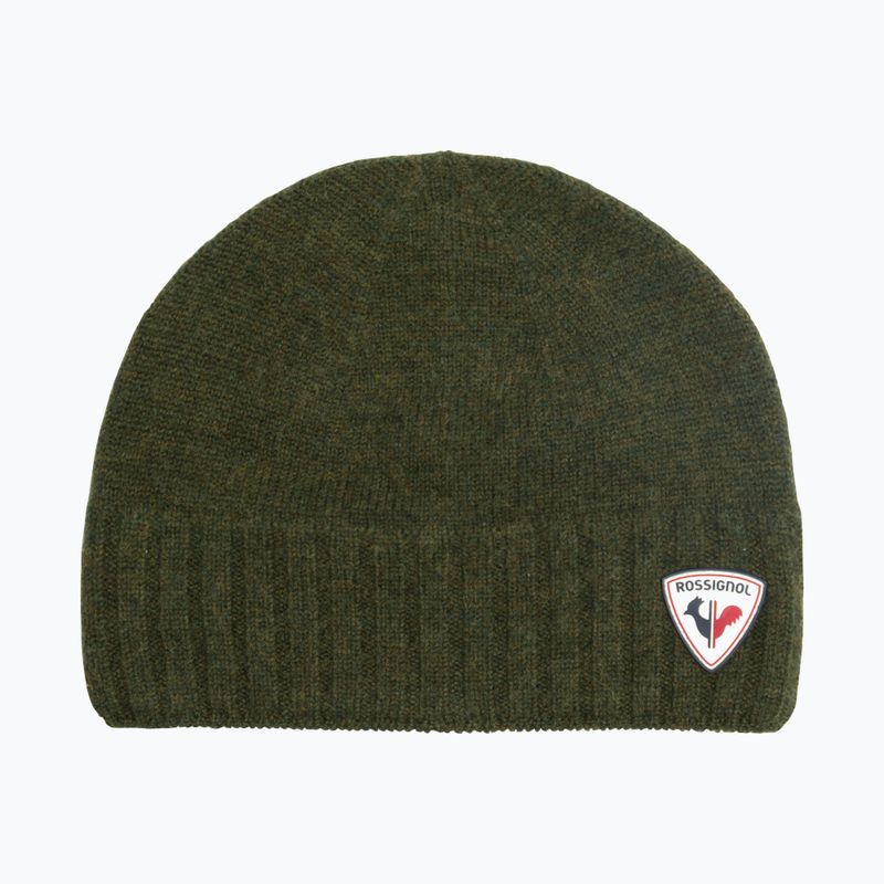 Czapka zimowa męska Rossignol L3 Alan dark khaki 4