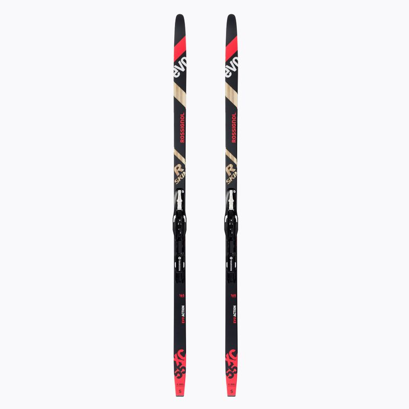 Narty biegowe Rossignol Evo XC 55 R-Skin + wiązania Control Step-In red/black