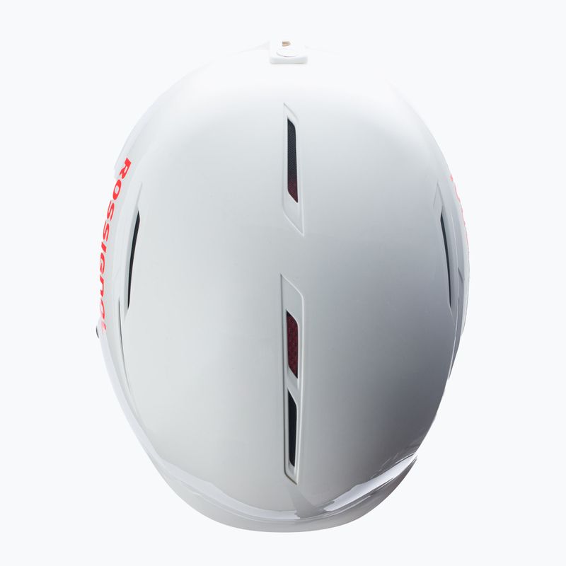 Kask narciarski Rossignol Hero Slalom Impacts + Chinguard white 8