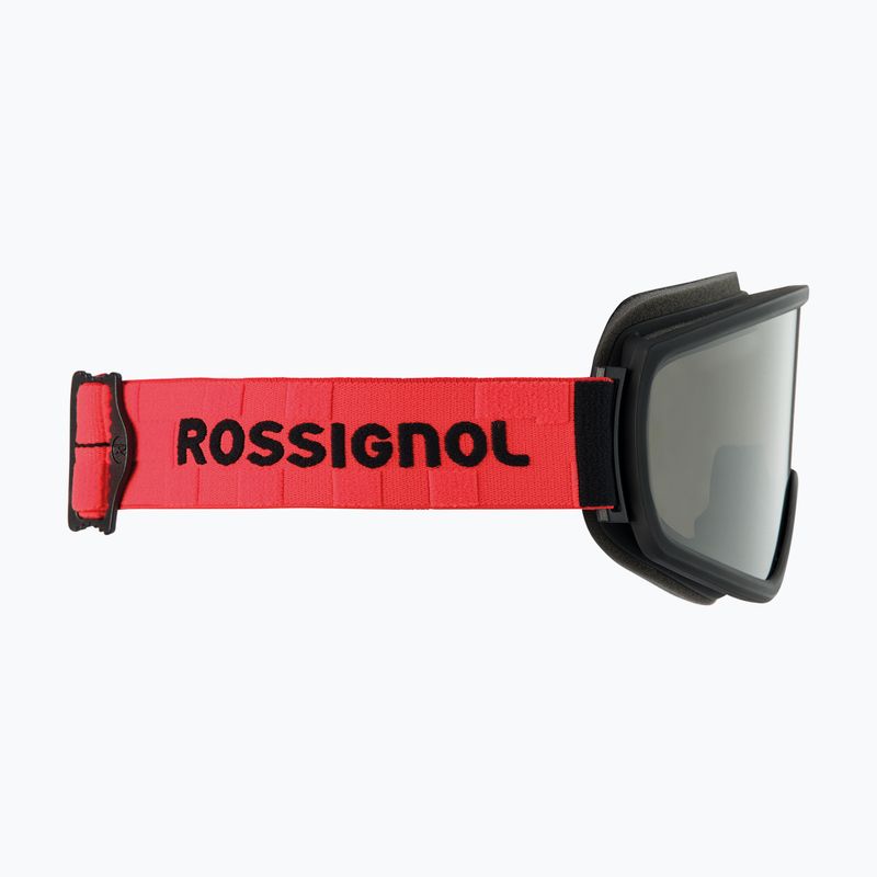 Gogle narciarskie Rossignol Hero red/black/transparent/ yellow/silver 4