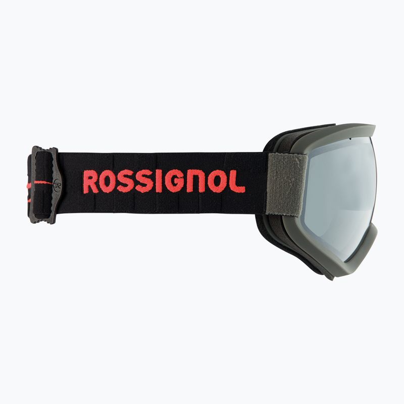 Gogle narciarskie Rossignol Ace Hero grey/grey/yellow 2