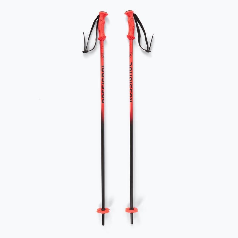 Kije narciarskie dziecięce Rossignol Hero black/red
