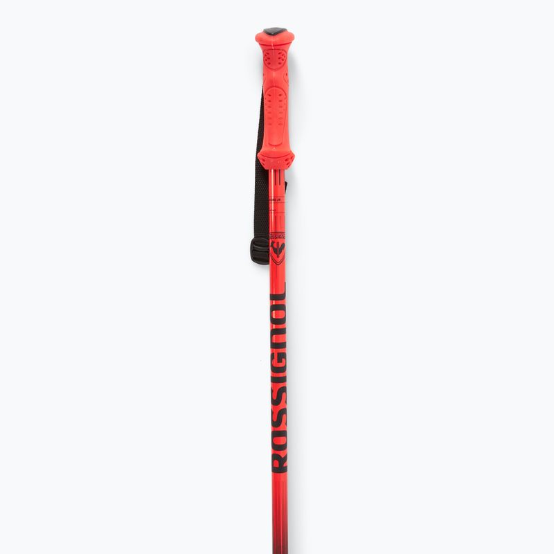 Kije narciarskie dziecięce Rossignol Hero black/red 2