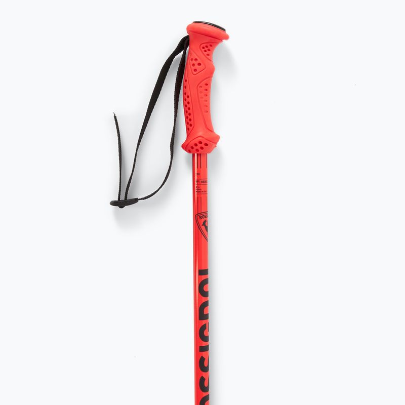 Kije narciarskie dziecięce Rossignol Hero black/red 4