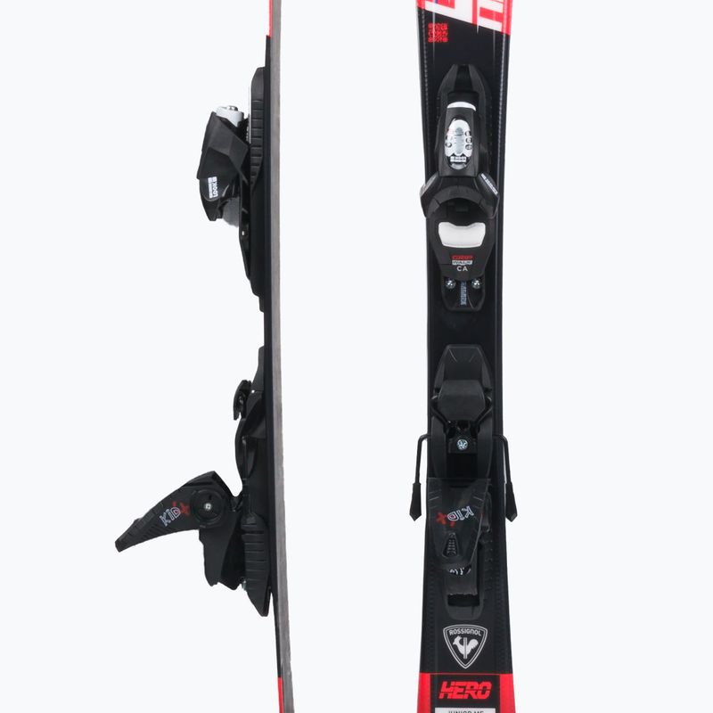 Narty zjazdowe dziecięce Rossignol Hero 100-140 + wiązania KID 4 red 5