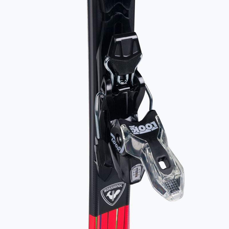 Narty zjazdowe dziecięce Rossignol Hero 130-150 + wiązania XP7 red 6