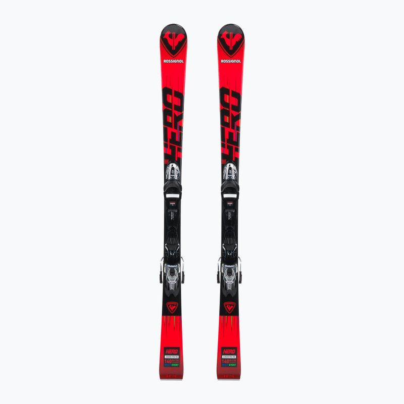 Narty zjazdowe dziecięce Rossignol Hero Multi Event + wiązania XP7 red