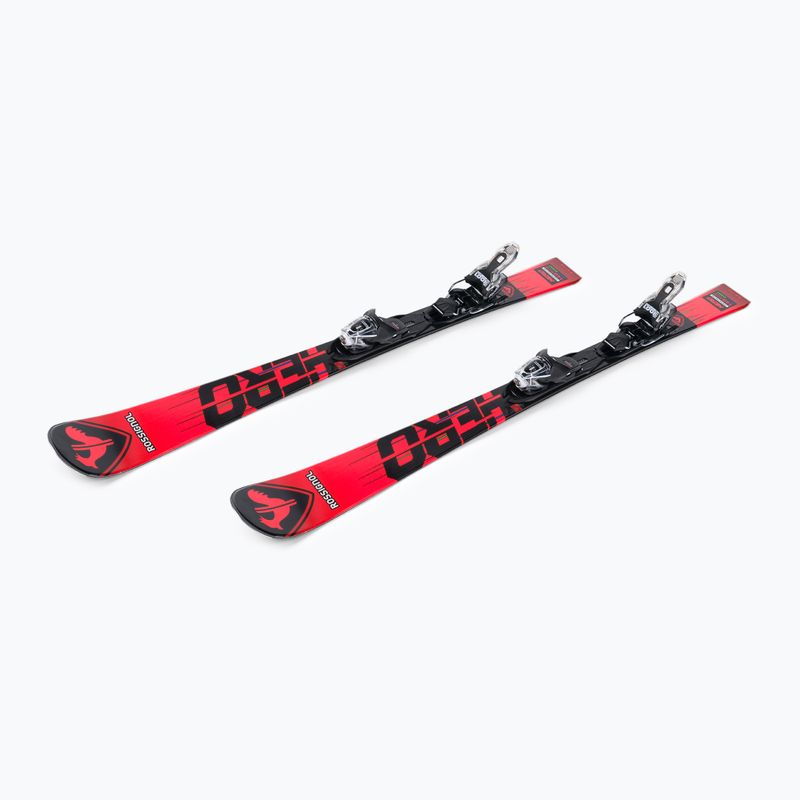Narty zjazdowe dziecięce Rossignol Hero Multi Event + wiązania XP7 red 4