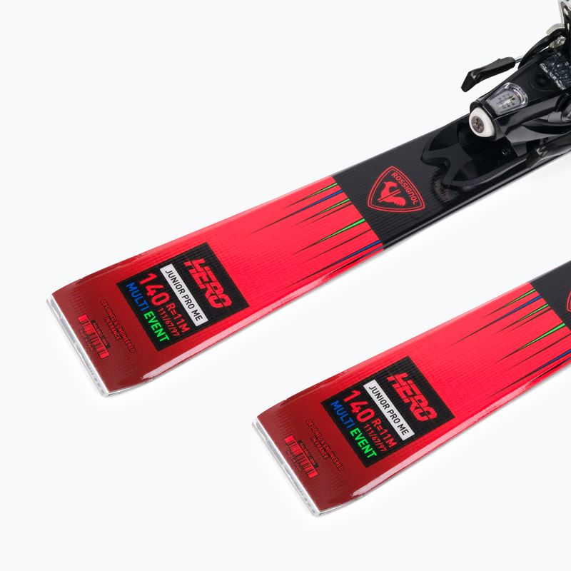 Narty zjazdowe dziecięce Rossignol Hero Multi Event + wiązania XP7 red 9