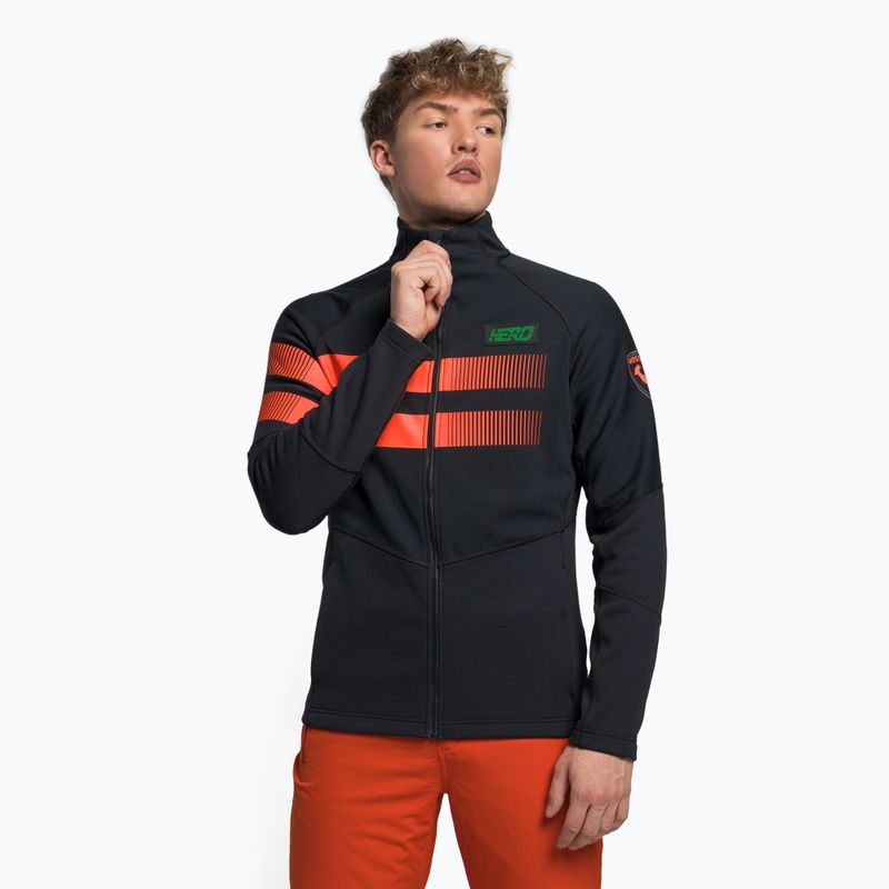 Bluza męska Rossignol Hero Clim black/red