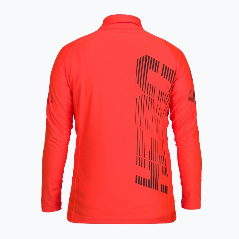 Bluza męska Rossignol Classique Hero 1/2 Zip red 2