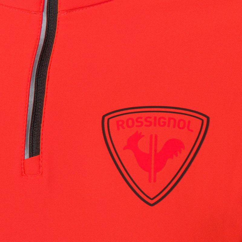 Bluza męska Rossignol Classique Hero 1/2 Zip red 3