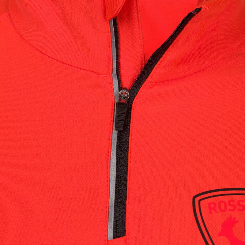 Bluza męska Rossignol Classique Hero 1/2 Zip red 5