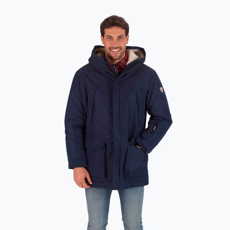 Kurtka zimowa męska Rossignol Parka dark navy