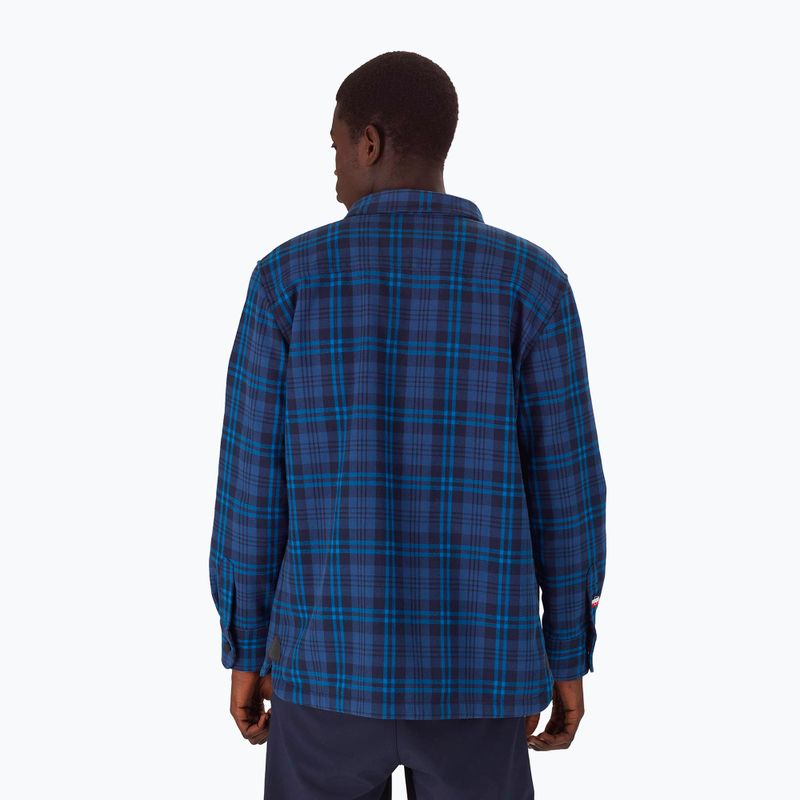 Koszula męska Rossignol Flannel Shirt dark navy 3