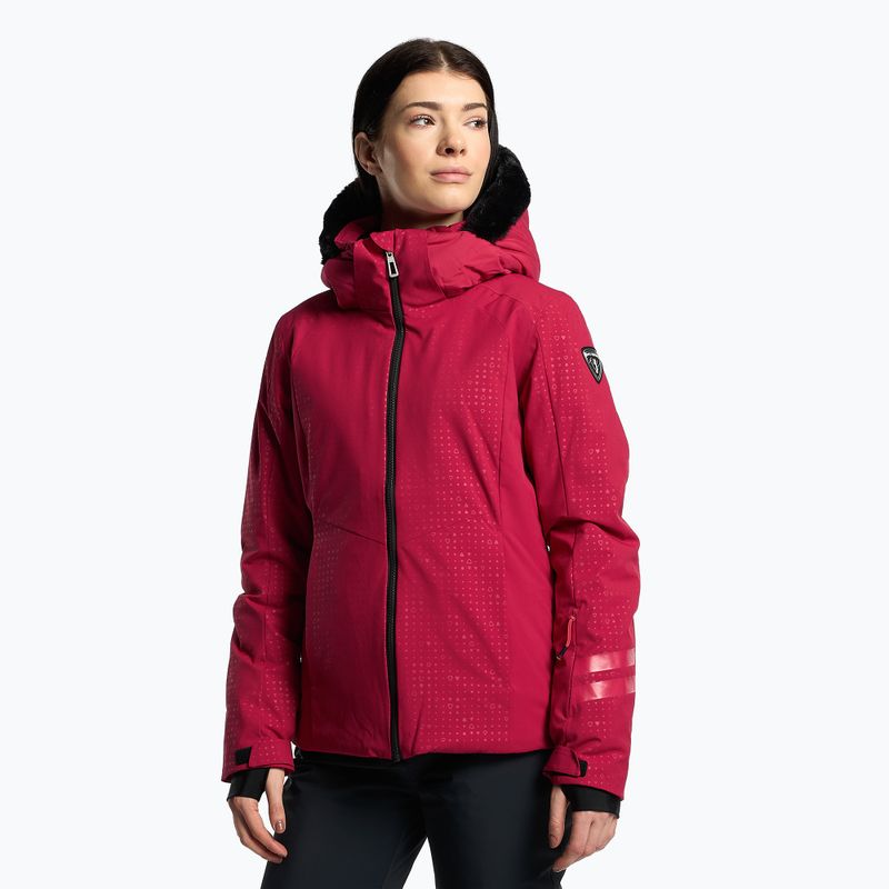Kurtka narciarska damska Rossignol Controle red