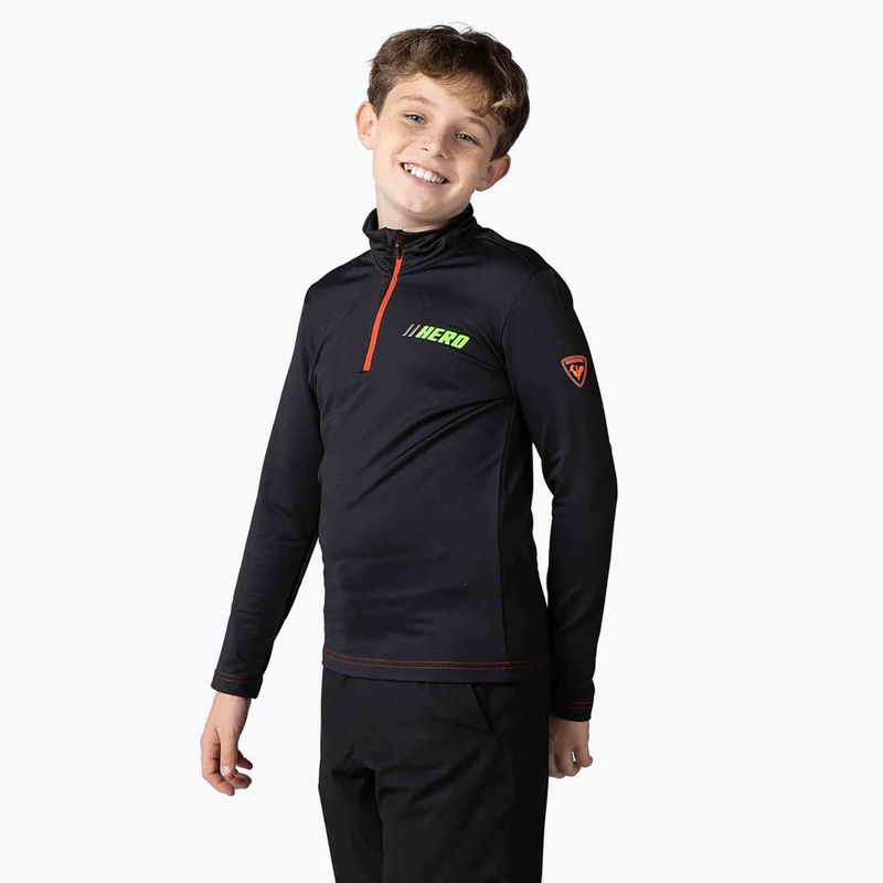 Bluza dziecięca Rossignol Hero Warm Stretch black 3