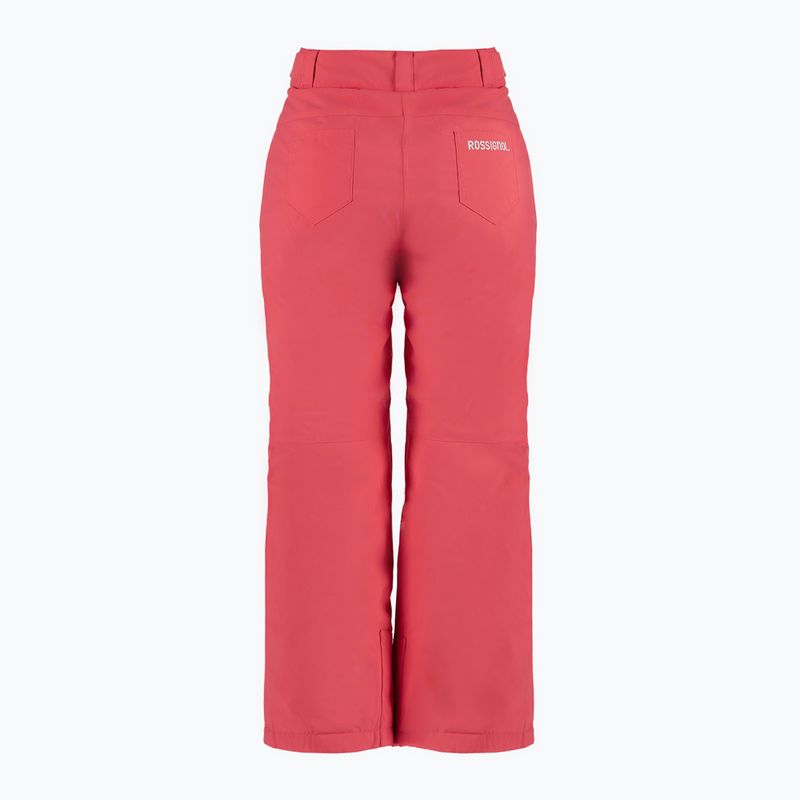 Spodnie narciarskie dziecięce Rossignol Ski pink 4