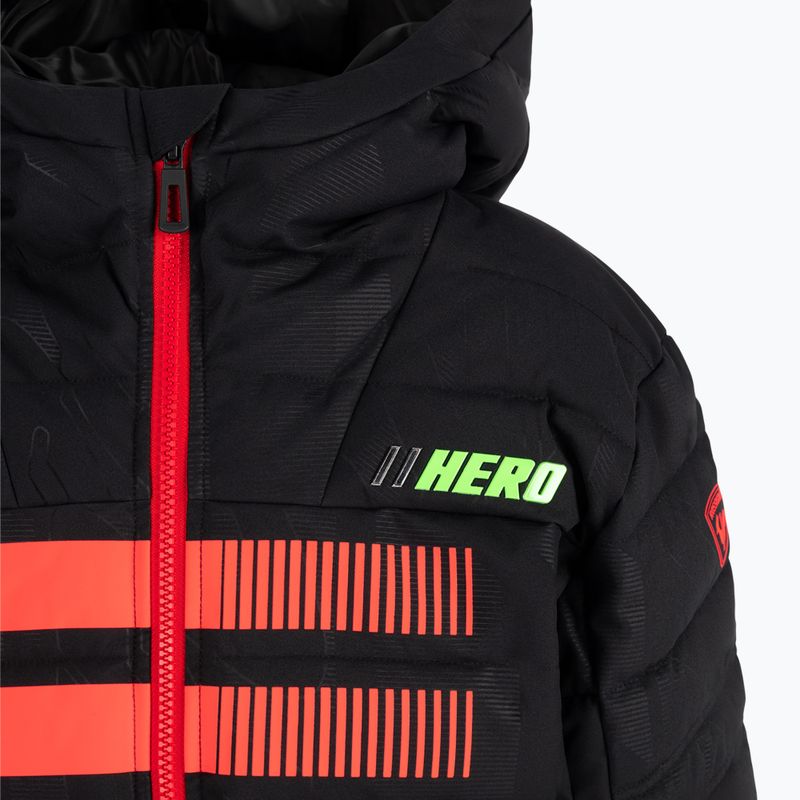 Kurtka narciarska dziecięca Rossignol Hero Rapide black 4