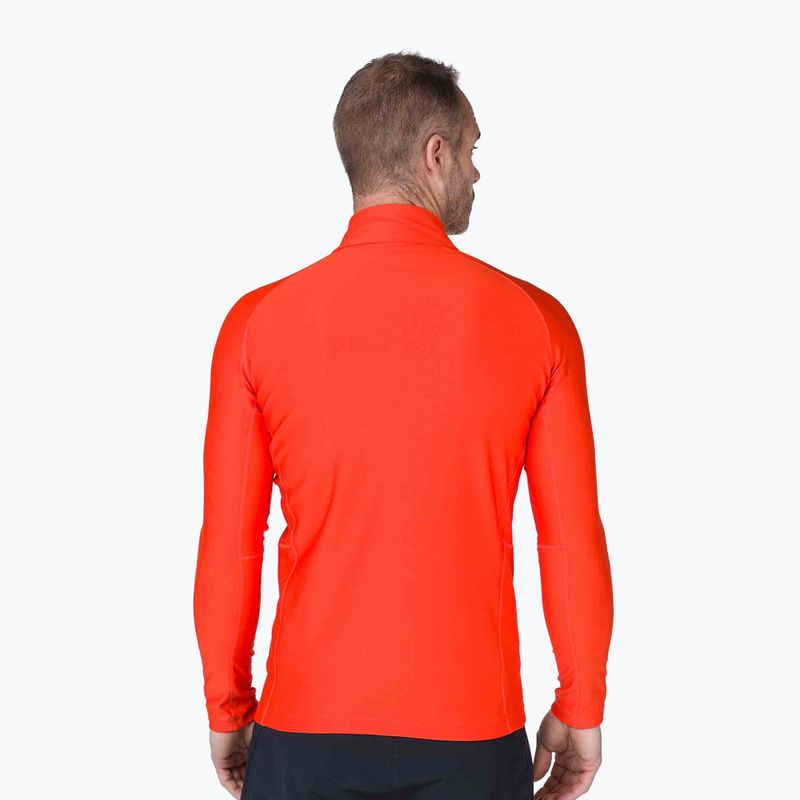 Longsleeve termoaktywny męski Rossignol Classique 1/2 Zip orange 2
