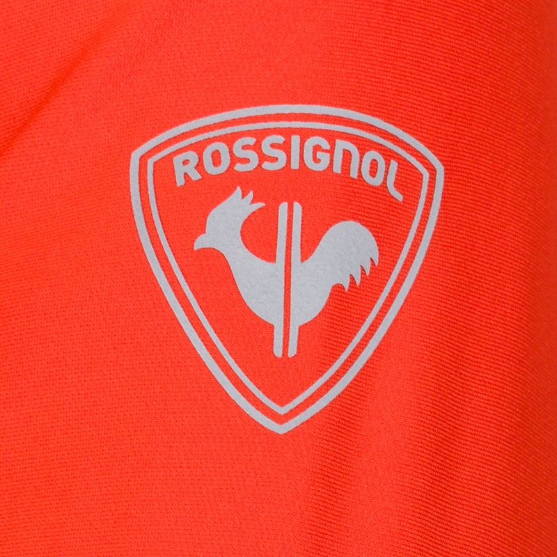 Longsleeve termoaktywny męski Rossignol Classique 1/2 Zip orange 5