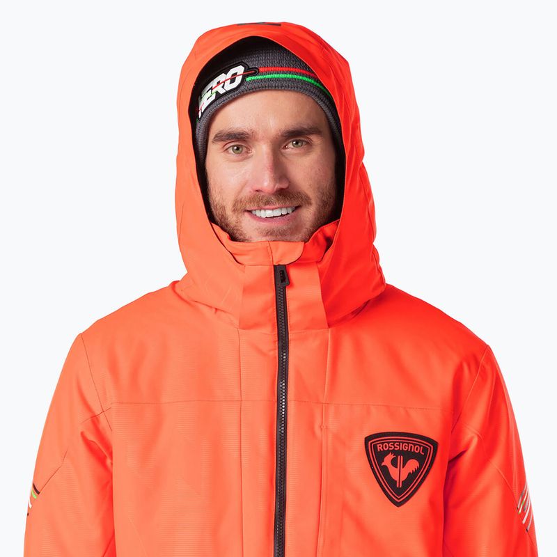 Kurtka narciarska męska Rossignol Hero All Speed neon red 5