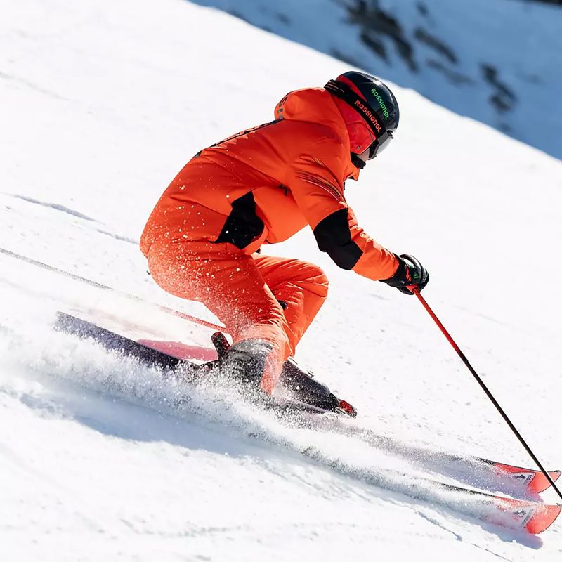 Spodnie narciarskie męskie Rossignol Hero Ski neon red 11