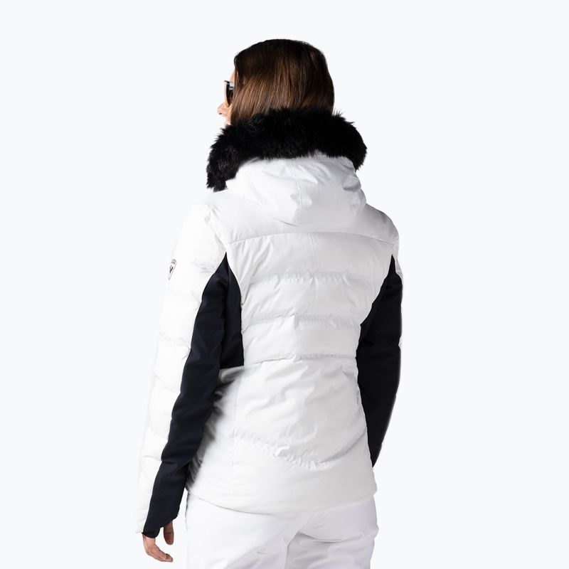 Kurtka narciarska damska Rossignol Depart white 3