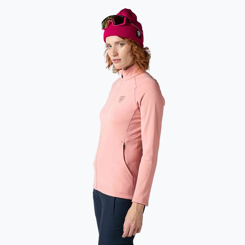 Bluza damska Rossignol Classique Clim cooper pink 3