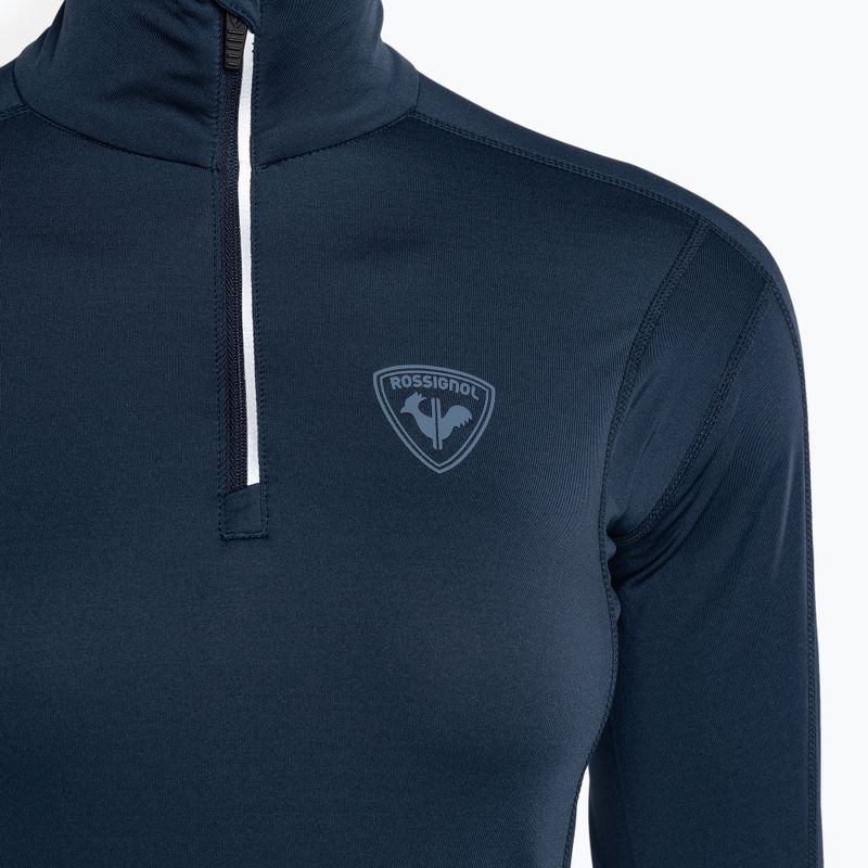 Bluza termoaktywna damska Rossignol Classique 1/2 Zip dark navy 9
