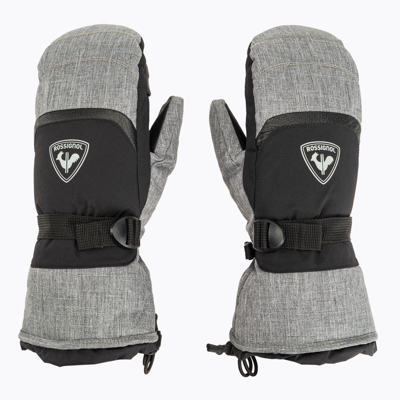 Rękawice narciarskie męskie Rossignol Type Impr M heather grey 3