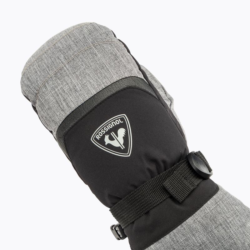 Rękawice narciarskie męskie Rossignol Type Impr M heather grey 4